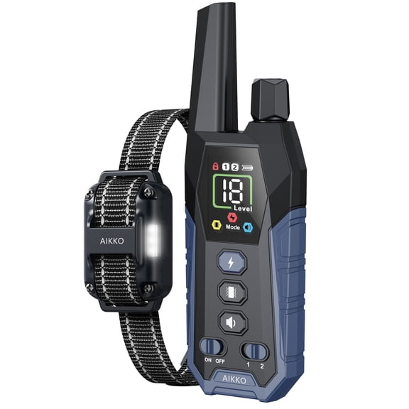 Heaflex Professional Dog Shock Collar with Remote - 3300FT Training Collar for Small Medium Large Dogs, IPX7 Waterproof Rechargeable eCollar with 3 Training Modes for No-Pull Stubborn Dogs