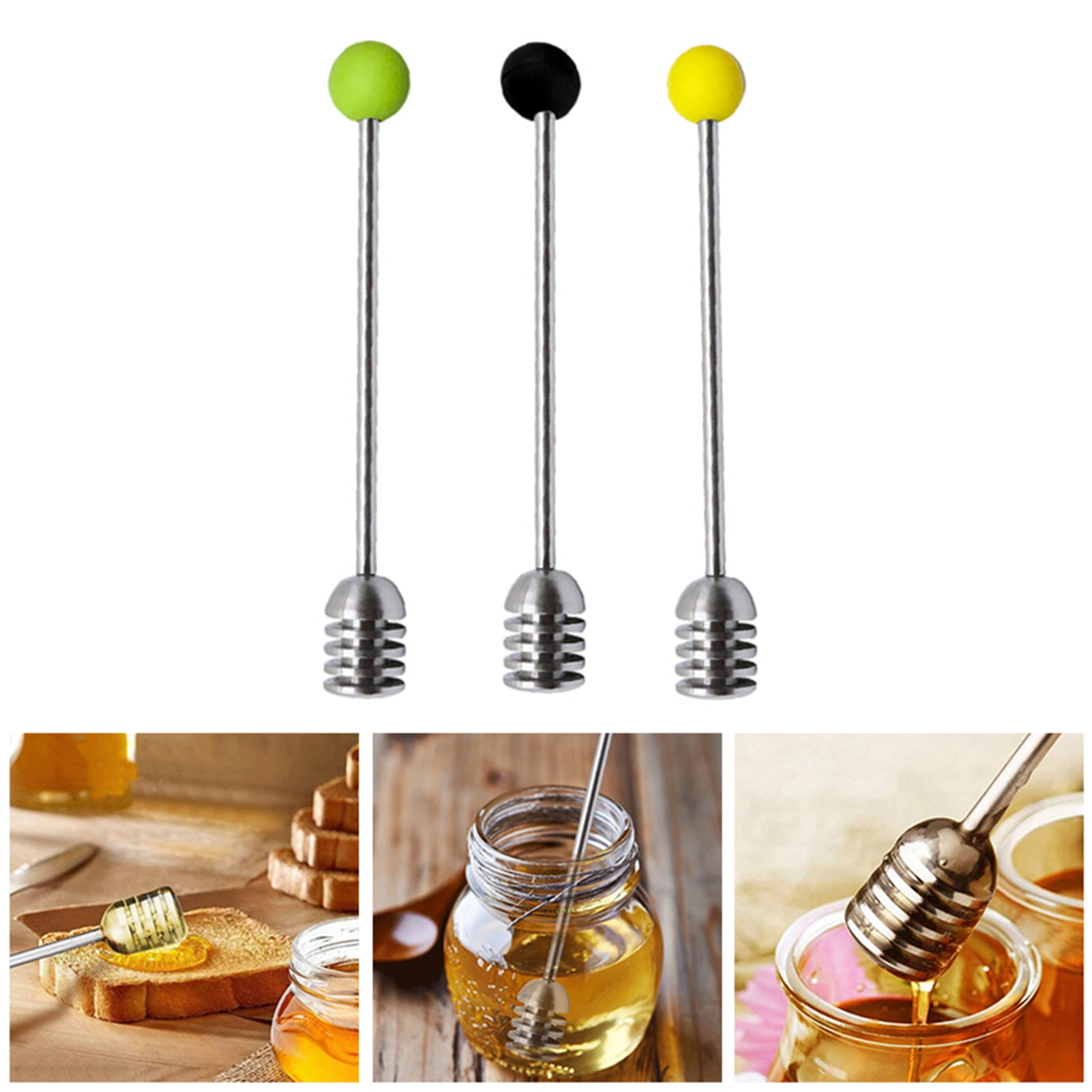 Heajfvd Detachable Stirring Stick Widely Use Stainless Steel Reusable ...