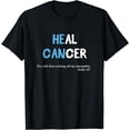 thumbnail image 1 of Heal Cancer Prostate Cancer Bible Verse Tshirt Awareness T-Shirt, 1 of 4
