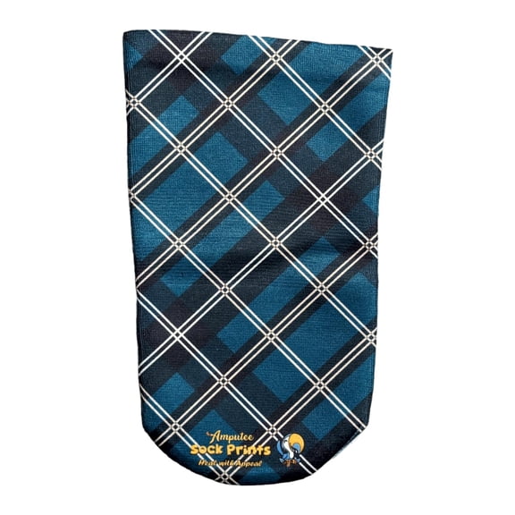 Heal with Appeal Amputee Sock BTKA, Tartan V4, 3PLY Amputee Stump Sock