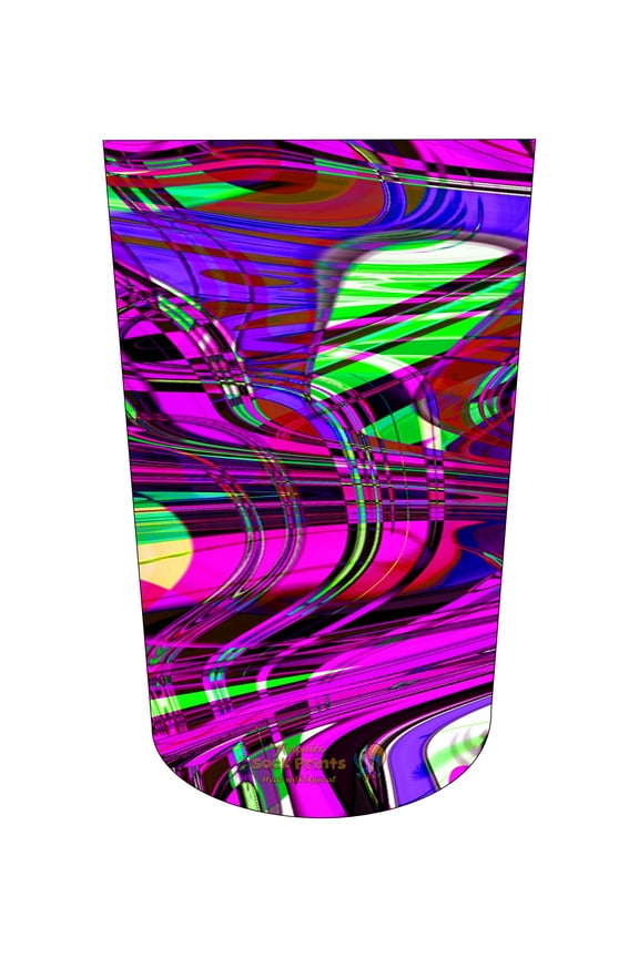 Heal with Appeal Shrinker Sock Bold rich pattern V10 BTKA lrg, Prosthetic Stump Shrinker amputee sock