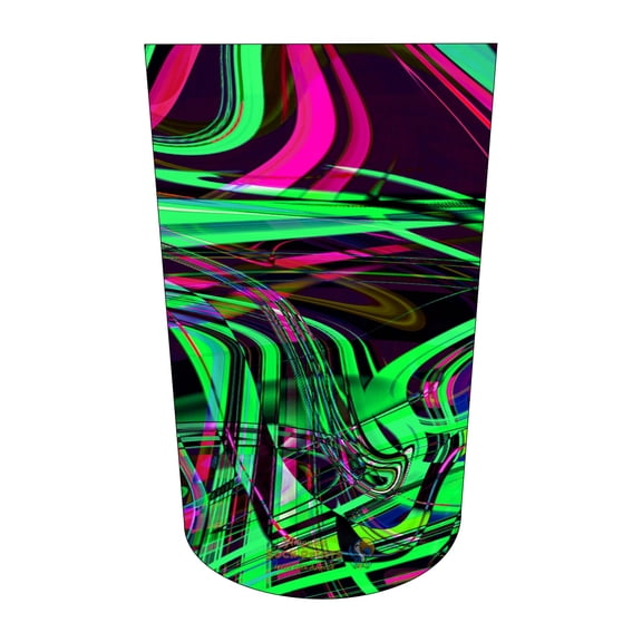 Heal with Appeal Shrinker Sock, Bold rich pattern V8, Prosthetic Stump Shrinker amputee sock