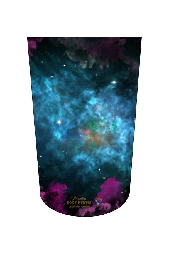 Heal with Appeal Shrinker Sock Galaxy Pattern V1 ATKA, Prosthetic Stump Shrinker amputee sock