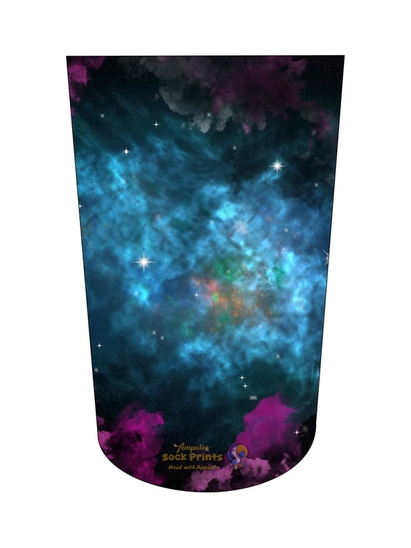 Heal with Appeal Shrinker Sock Galaxy Pattern V1 ATKA, Prosthetic Stump Shrinker amputee sock
