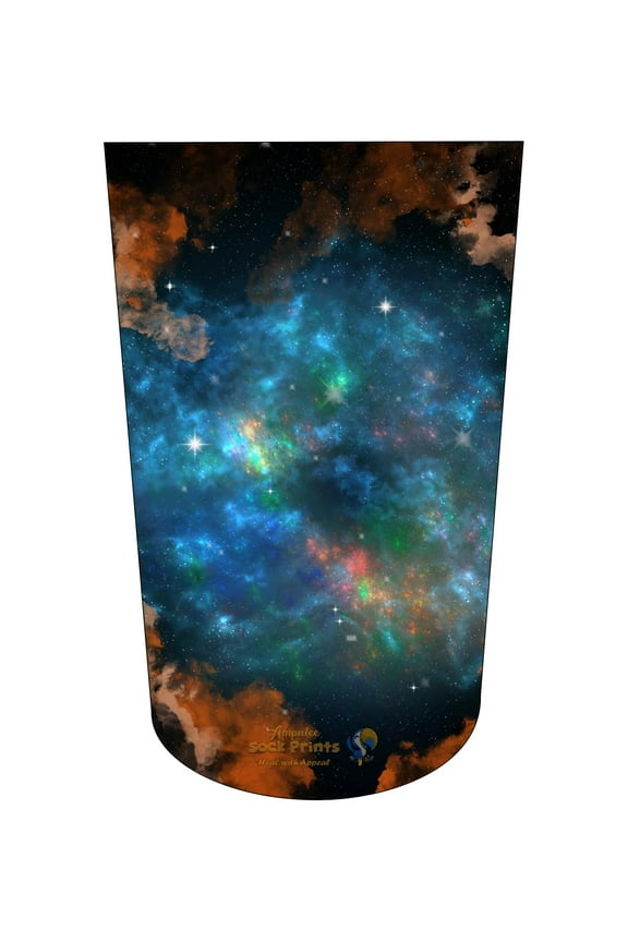 Heal with Appeal Shrinker Sock Galaxy Pattern V2 ATKA, Prosthetic Stump Shrinker amputee sock