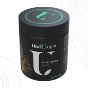 HealUtopia - PotentPlus | Maximum Men's Stamina, Endurance & Testosterone Booster with Organic Goji Berry, Zinc, Cistanche, Horny Goat Weed , L-Arginine | Non-GMO, Vegan, Made in USA | 30 Servings