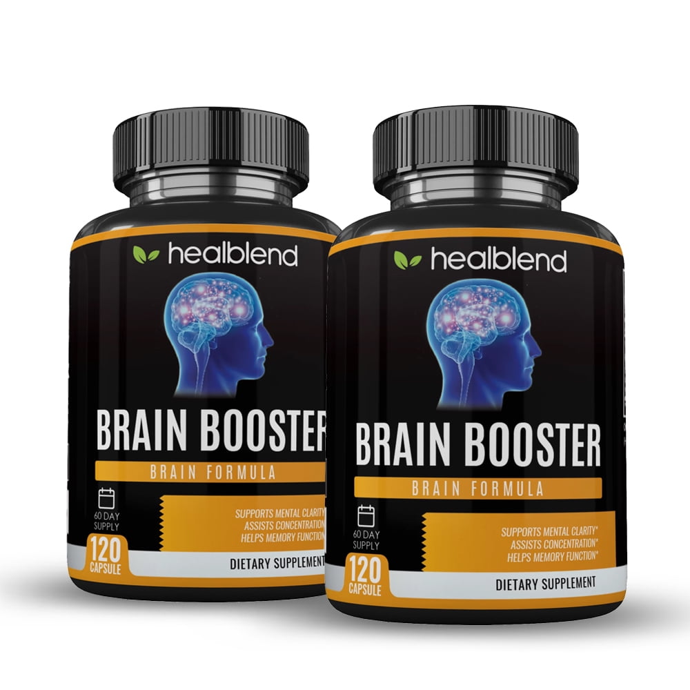 Healblend Brain Booster Supplement Supports Mental Clarity