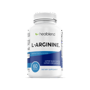 مكملات Healblend L Arginine Plus - تدعم تدفق الدم ، صحة القلب ، تداول الدم الصحي مع L-Citrulline & Beta Alanine AAKG & Citrulline Malate 21 - 60 كبسولة