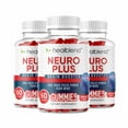 thumbnail image 1 of Healblend Neuro Plus Brain Booster Gummies – Focus, Memory & Clarity Support with Vitamin B12, Folate, B6, Phosphatidylserine – Strawberry Flavor – 60 Gummies (3-Pack), 1 of 5