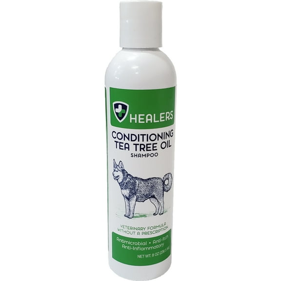 Healers Tea Tree Oil Conditioning, Concentrated Shampoo for dogs and cats, 8oz