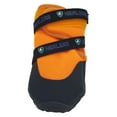 thumbnail image 1 of Healers Urban Walkers III Dog Booties - One Pair - Orange - Small/Medium, 1 of 3