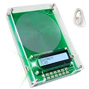 Healflux Custom Frequency Generator V2, Schumann Resonance Generator, Adjustable 0.1HZ-100000Hz Sine Signals Generator, 7.83Hz Pulse Generator, for Stress Relief, Relaxation, USB Powered (Green)