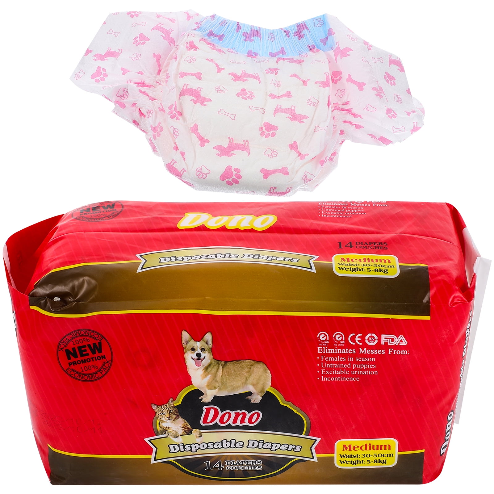 Healies Diaper for Female Dog in Heat Physiological Pants Puppy Diapers
