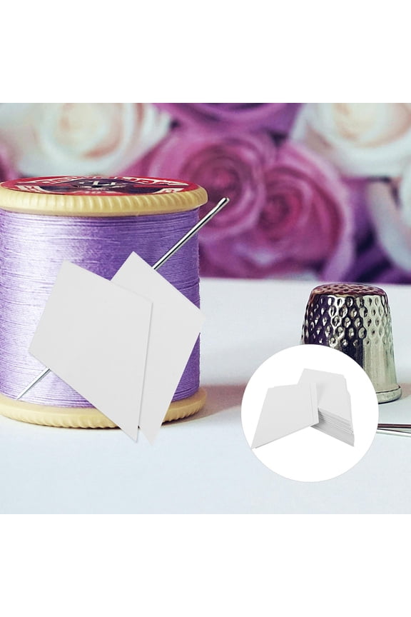 100Pcs White Quilting Piercing Paper Templates for Professional and Personal Sewing
