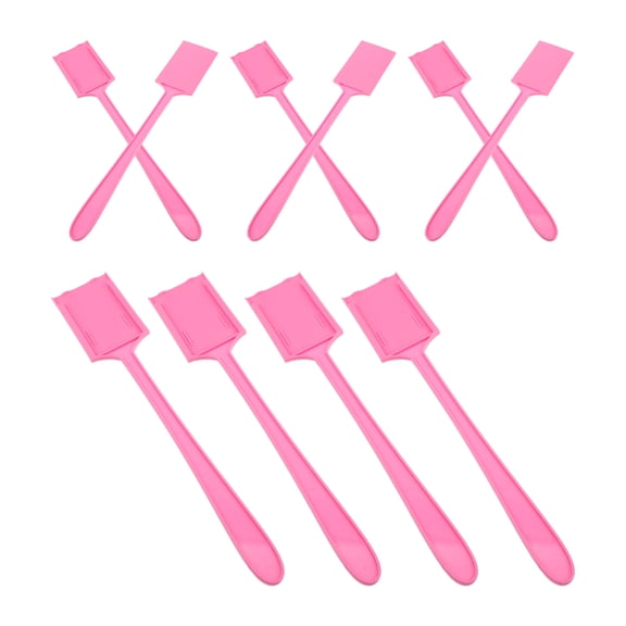 Healifty 10Pcs Adjustable Pink Parking Card Holder Wand for Vehicle Toll Pass and Garage Use