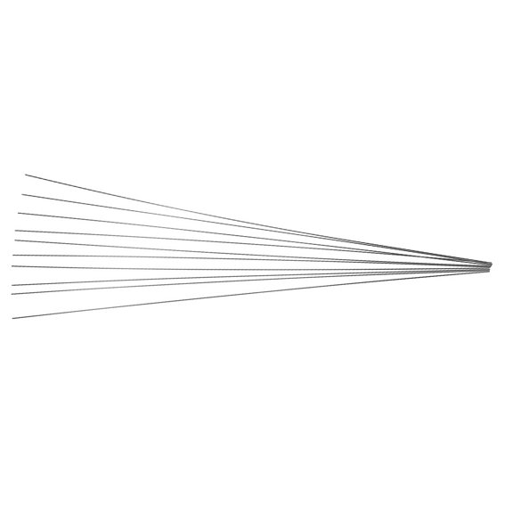 Healifty 10-Piece Carbon Fiber Rods for RC Plane Building, Prototyping, Model Making, Craft and Hobby Projects