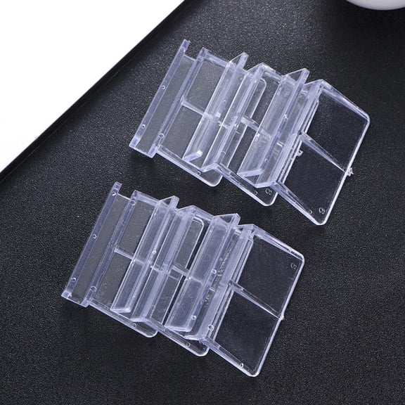 Healifty 10pcs Fish Tank Lid Holder Acrylic Support Frame Transparent for Aquariums