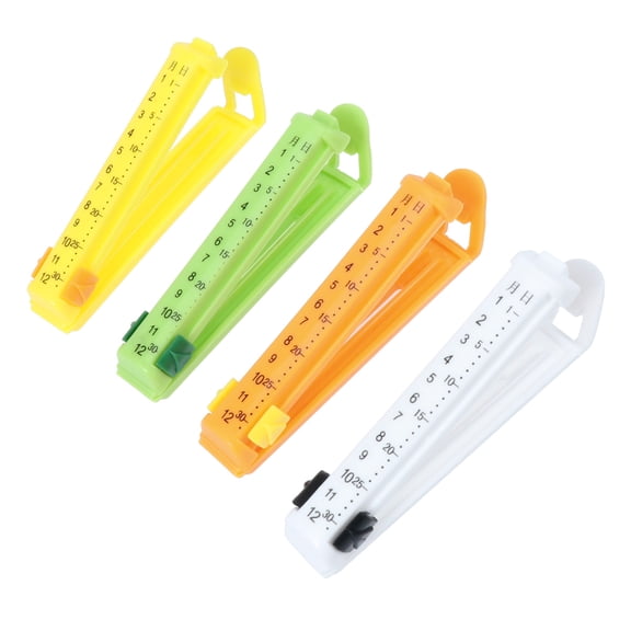 Healifty 12-Pack Assorted Bag Seal Clips for Snacks and Home Storage, and Easy to Use