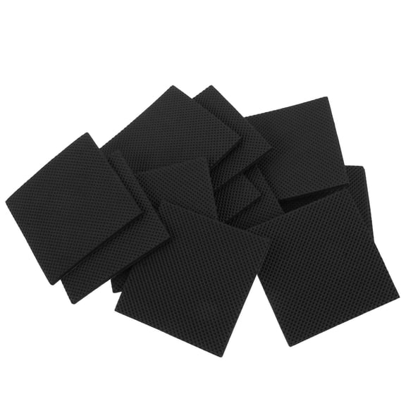 Healifty 12Pcs Black Pool Table Leveling Feet Pads Cuttable Billiard Table Leg Accessories Kit