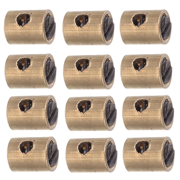 Healifty 12Pcs Weather Resistant Cable End Stop for Lawn Mowers Motorcycles and Offroad Vehicles
