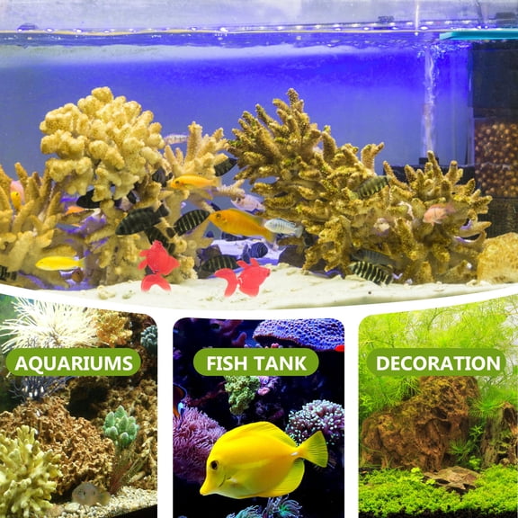 Healifty 15Pcs Fish Tank Decor Red Artificial Fish for Aquarium Enthusiasts Accessories