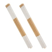 Healifty 16Pcs Waterproof Purfling Strip for Acoustic Guitar Decorative Wood Binding Strips in Beige