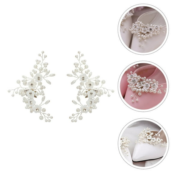 Healifty 1 Pair Elegant Shoe Buckle Alloy Decorative for Daily Use