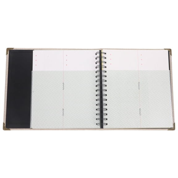 Healifty 1Pc Coffee Receipt Holder and Ticket Collection Book with Stylish Design for Workplaces