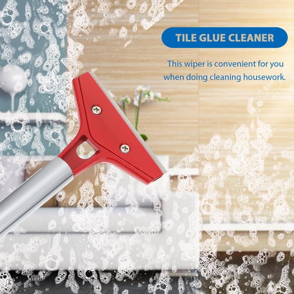 Healifty 1Pc Red Utility Scraper for Home Use Effective on Sheets Stickers and Paint Residue