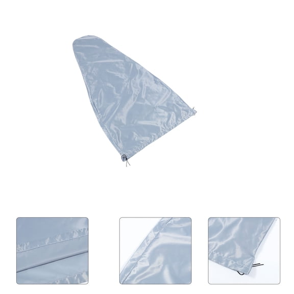 Healifty 1Pcs Cello Cover Cello Decorative Cover Light Grey Cloth for Home Use