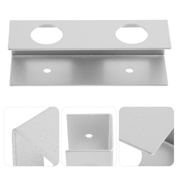 Healifty Metal Under Desk Laptop and Tablet Holder Bracket, Space-Saving Stand for Home and Office Use