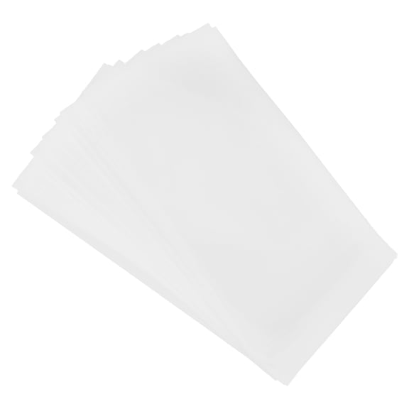 Healifty 200Pcs Clear Matte Packaging Bags for Phone Screen Film with Durable Sealing