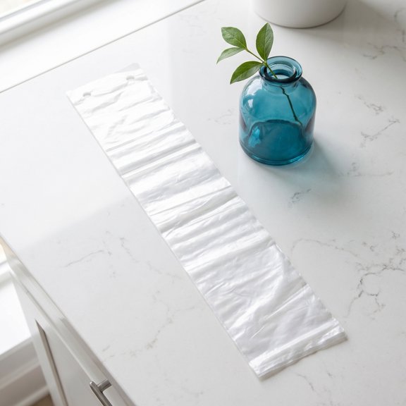 Healifty 200Pcs Practical Umbrella Pouch Transparent PP Waterproof for Hotel Room Bus Subway