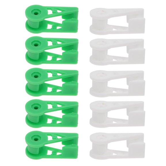 Healifty 20Pcs Plastic Plant Branch Bender Clips for Gardening and Plant Fixation