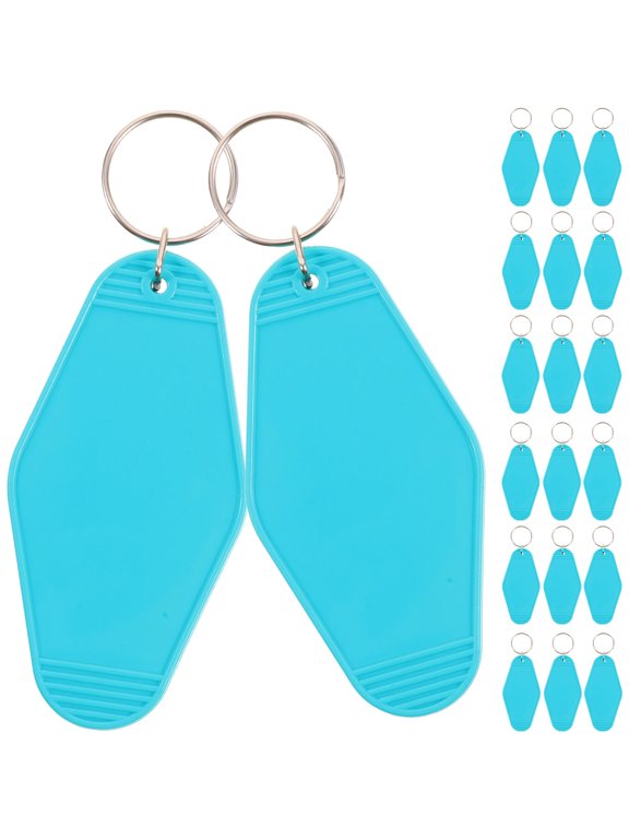 20-Piece Multi-Purpose Key Identifiers Set Plastic and Alloy for Easy Key Organization
