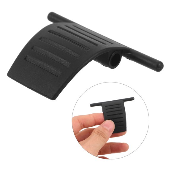 Healifty 2Pcs Car Interior Sunshade Hook Black Rear Window Shade Fastener with Easy Installation