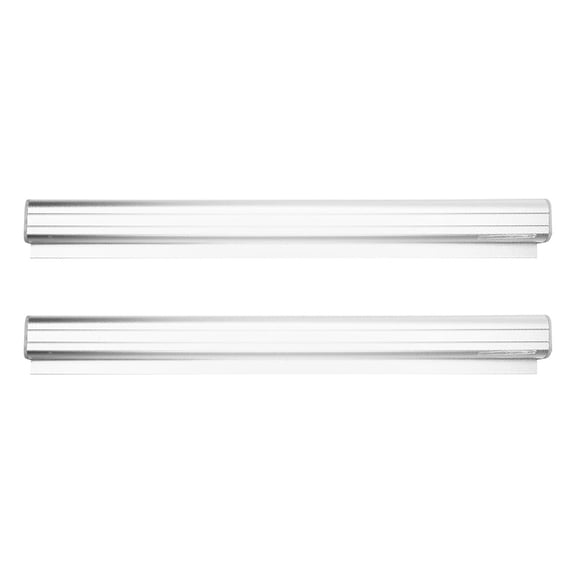 Healifty Set of 2 Lightweight Aluminum Ticket Display Rails for Restaurants, Efficient Menu and Bill Holder Accessories