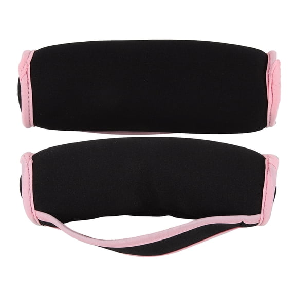 Healifty Set of 2 Portable Hand Weights with Comfortable Ergonomic Grip for Strength Training and Fitness Workouts