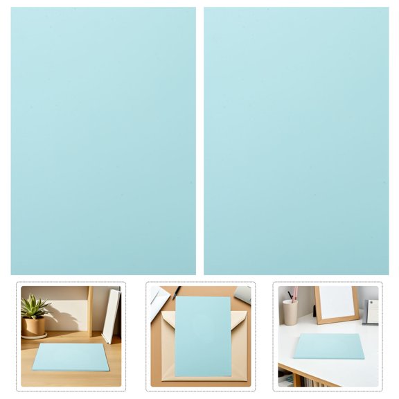 Healifty 2Pcs Sky Blue Printmaking Rubber Block with Smooth Surface for Detailed Carving