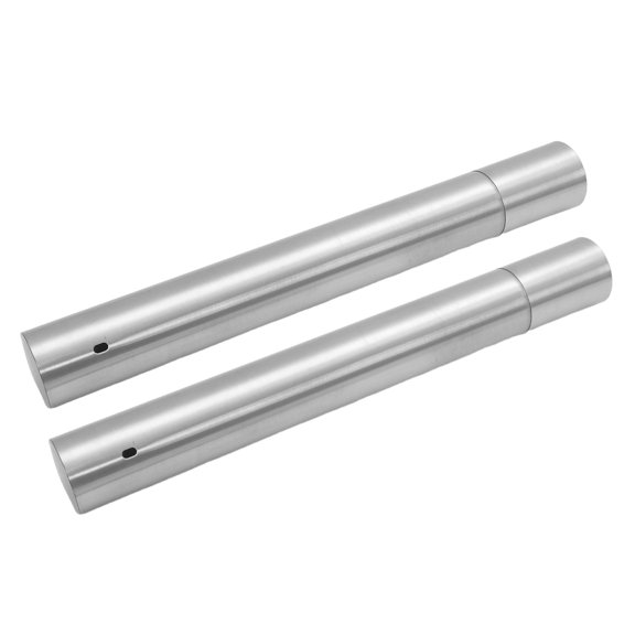 Healifty 2Pcs Stainless Steel Bbq Tools Storage Container for Outdoor Garden Grilling