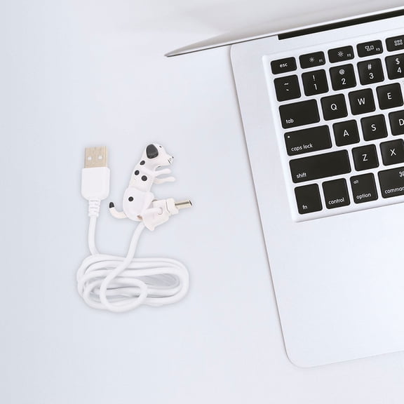 Healifty 2pcs Funny Phone Chargers White Plastic Fast Charging For Users of Smartphones and Tablets