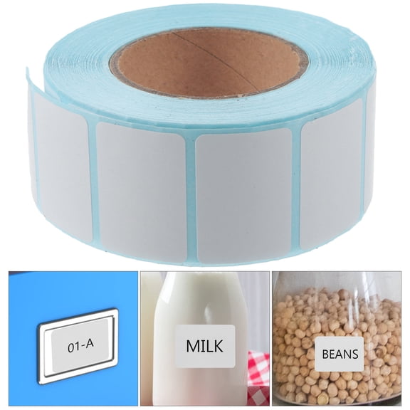 Healifty 3 Rolls of Mailing Shipping Address Label White Sticker Corrosion Resistant