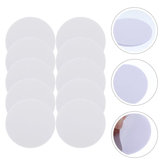 Healifty 30Pcs Carpet Patch Double Sided Adhesive Sticker for Bed Rug Fixing and Cushion Gripper