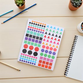 Healifty 30 Sheets Colored Flag Map Stickers for Geography, Location Marking, Travel Planning and Educational Use