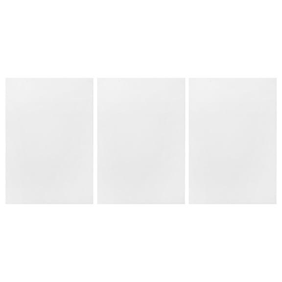 Healifty Anti-Glare Diffuser Sheet White for Comfortable Home Lighting 3Pcs