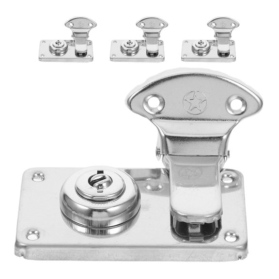 Healifty 4Pcs Box Hasp Clasp For Tool Box With Portable Convenience Luggage