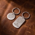 Healifty Stainless Steel Morse Code Keychain Engraved Quick Reference ...