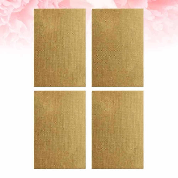 Healifty 4-Pack Insulated Dining Table Placemats with Cushions, Mats for Kitchen and Home Use