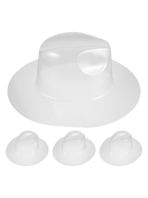 Cowboy Hat Shaper Stand Clear Plastic for Hat Shaping and Storage 4Pcs