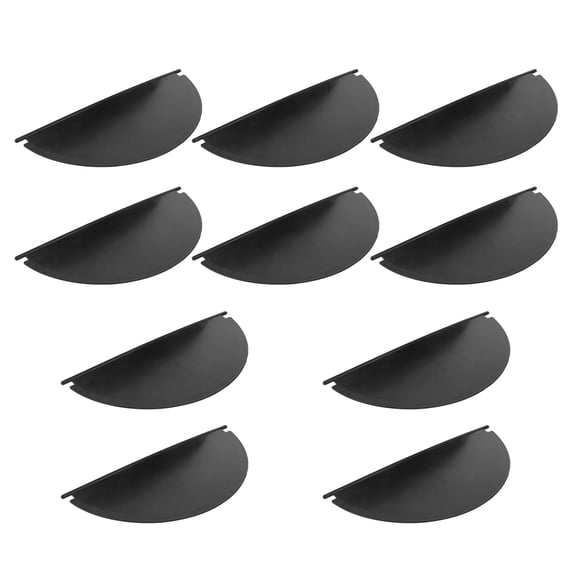 Healifty 5Pairs Exhaust Fan Backdraft Damper Flap for Range Hood Duct Ventilation System